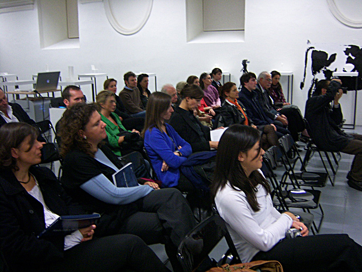 Gerhard Rihl: Buchpräsentation "Science / Culture : Multimedia" – Blick ins Publikum