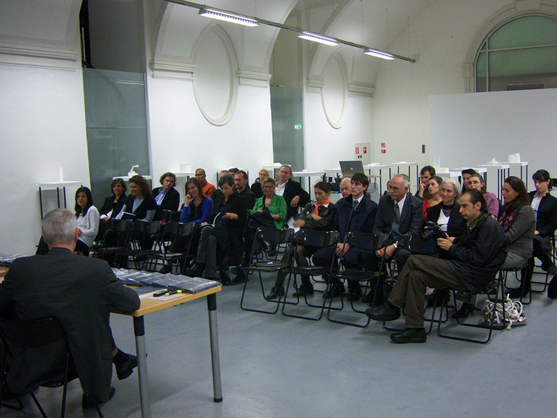 Gerhard Rihl: Buchpräsentation "Science / Culture : Multimedia" – Blick ins Publikum