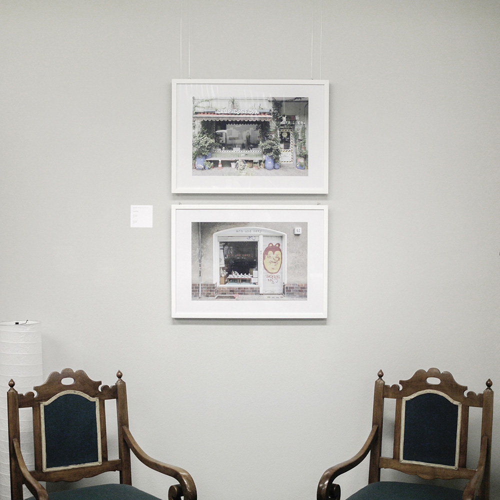 Gerhard Rihl: Ausstellung "Berlin Store Fronts" – Teile der Serie "Neukölln"