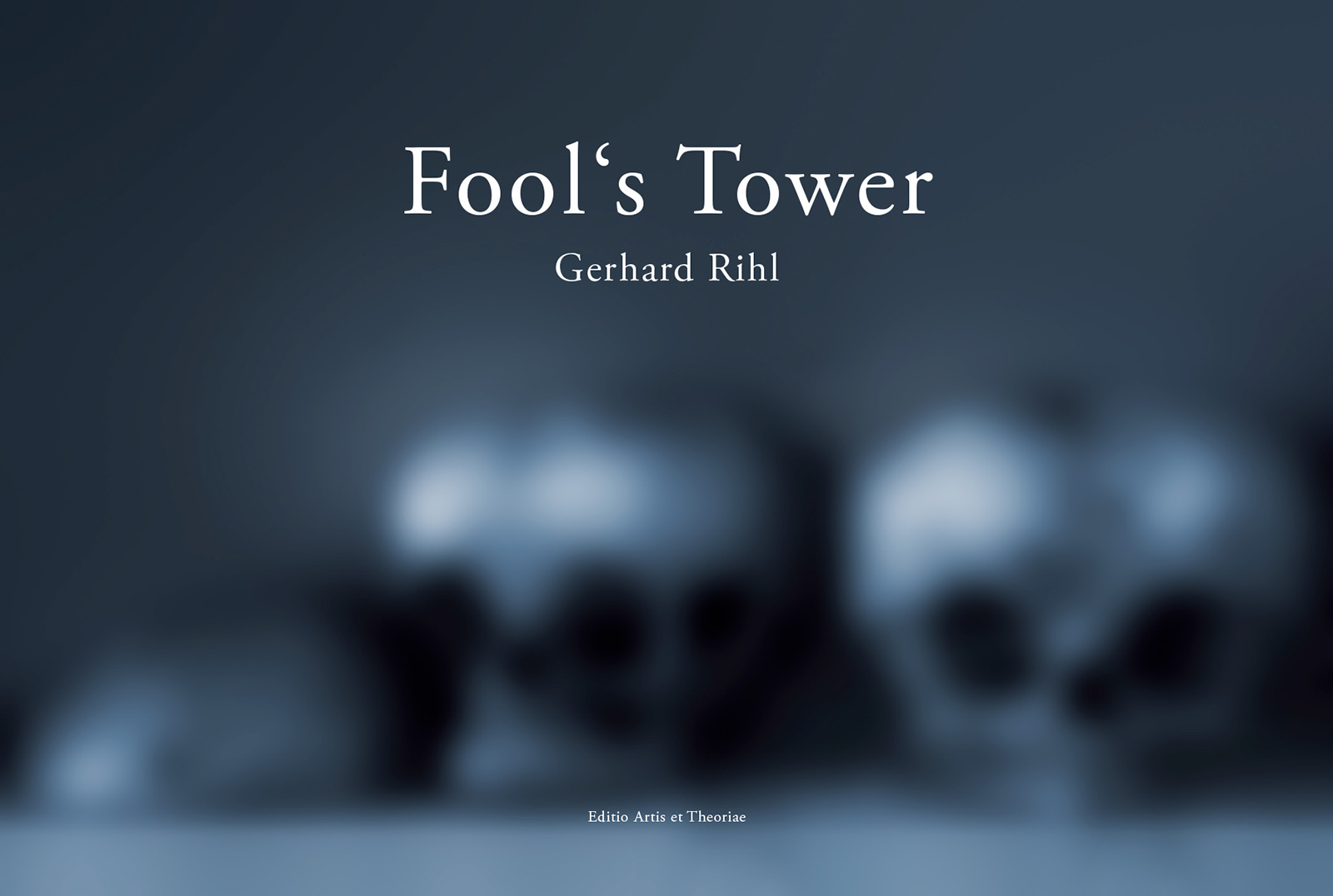 Gerhard Rihl: Buch "Fool's Tower" – Cover-Seite